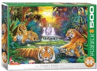 Eurographics XXL Teile - Tiger's Eden 500 Teile Puzzle Eurographics-6500-5457