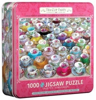 Eurographics 8051-5314 - Teetassen Party - Puzzledose 1.000 Blech Puzzle
