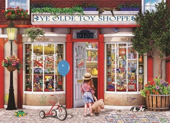 Eurographics Puzzles Der alte Spielzeugladen von Paul Normand (1000 Teile) – Eurographics Puzzles Der alte Spielzeugladen von Paul Normand (1000 Teile) - Nostalgie zum Zusammensetzen