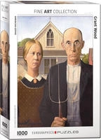 Eurographics Grant Wood - American Gothic