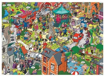 Eurographics Puzzles Was könnte denn da schief laufen?? von Martin Berry (500 Teile) – Fesselndes Tiermotiv für anspruchsvollen Puzzlespaß