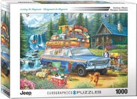 Eurographics Puzzle Unterwegs mit dem Jeep Wagoneer - 1000 Teile