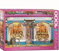Eurographics Cups, Cakes & Company 1000 Teile Puzzle Eurographics-6000-5520