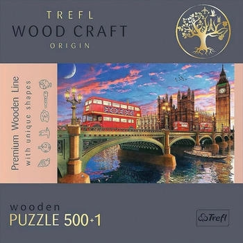Trefl HolzpuzzlePalast von Westminster Big Ben London (500+1 Teile)