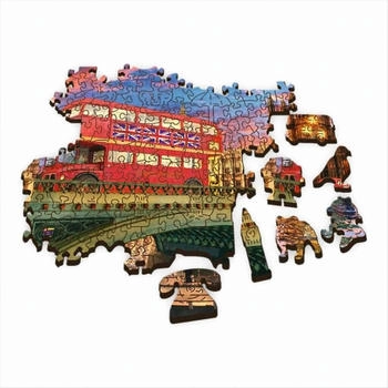 Trefl HolzpuzzlePalast von Westminster Big Ben London (500+1 Teile) – Präzision und Qualität für anspruchsvolle Puzzlefreunde