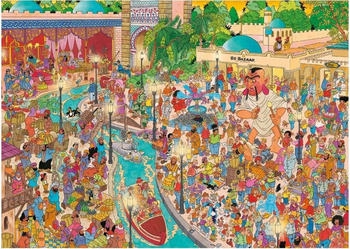 Jumbo Jan van Haasteren - Efteling (1000 Teile) – Detailreiche Puzzleszenen für stundenlangen Rätselspaß