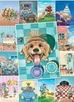 Eurographics Puzzle 500 Teile - Dog's Life -