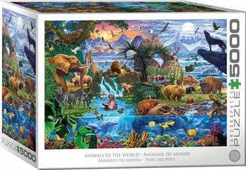 Eurographics Puzzles Animals of the World Tiere der Welt (5000 Teile)