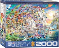 Eurographics Unicorn Fantasy 2000 Teile Puzzle Eurographics-8220-5551