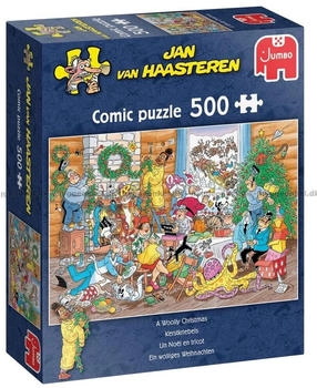 Jumbo Jan van Haasteren - Ein wolliges Weihnachten (500 Teile) Jumbo Jan van Haasteren - Ein wolliges Weihnachten (500 Teile)