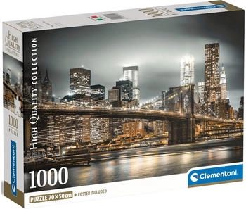 Clementoni 1000 Tage Kompakte Skyline von New York (1000 Teile) Clementoni 1000 Tage Kompakte Skyline von New York (1000 Teile)
