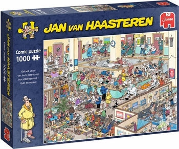 Jumbo Jan van Haasteren Gute Besserung (1000 Teile) Jumbo Jan van Haasteren Gute Besserung (1000 Teile)