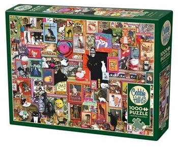 Cobble Hill Katzen Collage (1000 Teile)