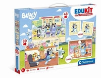 Clementoni Puzzle "Edukit, 4n1, Bluey" Made in Europe