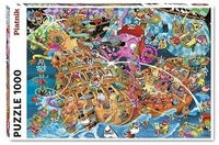 PIATNIK 556845, PIATNIK 556845 Puzzle 1000 Teile RJ Crisp - The Pink Pirate