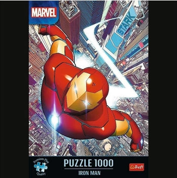 Trefl Puzzle Premium Plus 1000 - Marvel Iron Man (1000 Teile) – Präzision und Qualität für ein perfektes Puzzleerlebnis