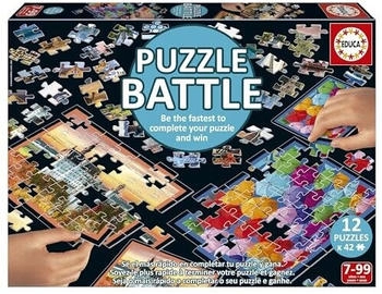 Educa Borrás Battle Landscapes Puzzle 12 x 42 pieces