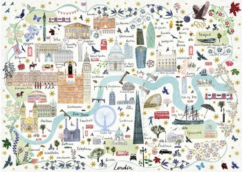 Gibsons Map of London (1000 Teile)