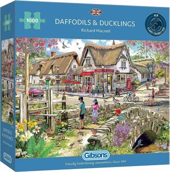 Gibsons Daffodils & Ducklings 1000 pcs