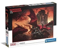 Clementoni 39733, Clementoni Puzzle HQC Dungeons&Dragons 1000 pieces 2D Puzzles