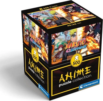 Clementoni Naruto Shippuden Puzzle Anime W&uuml;rfel 500 Teile (35516)
