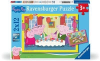 Ravensburger Puzzle "Zeit zu feiern" 2x12 Teile; Made in Europe