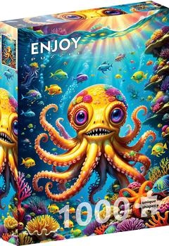 Enjoy-Puzzle Niedlicher Oktopus (1000 Teile)