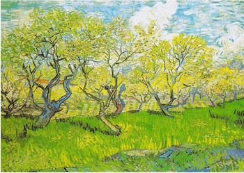 Enjoy-Puzzle Vincent Van Gogh: Blühender Obstgarten (1000 Teile)
