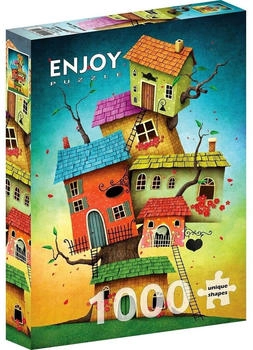 Enjoy-Puzzle Fairy Tale Houses (1000 Teile)