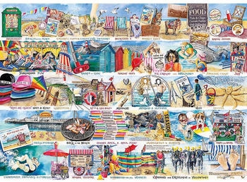 Gibsons Deckchairs and Donkeys (1000 Teile)