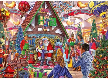 Gibsons Visit Santa (1000 Teile)