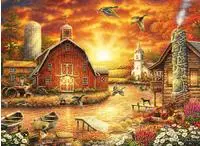 Bluebird Puzzle Puzzle Chuck Pinson - Honey Drip Farm - 3000 Teile