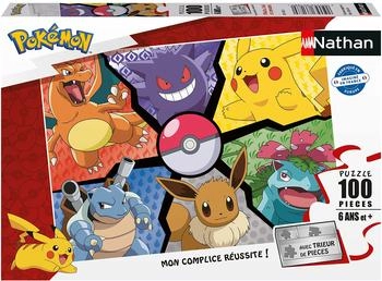 Nathan Pikachu, Eevee and Co. (100 Teile)
