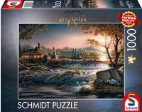 Schmidt 58545, Schmidt Spiele Terry Redlin: Lichter in der Wildnis (1000 Teile)