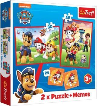 Trefl Paw Patrol Hundeteam in Aktion 3in1