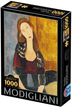 D-Toys Modigliani Amedeo : Portrait of Jeanne Hébuterne (1000 Teile)