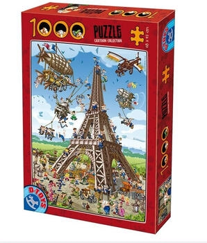D-Toys Cartoon Collection - Eiffelturm (1000 Teile)