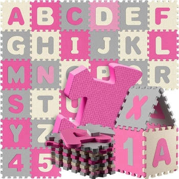 Spielwerk Pink Foam Mat (36 pieces)