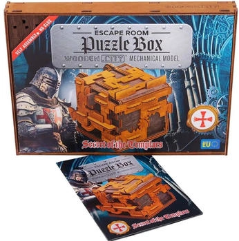 Wooden City Escape Room Puzzle Box