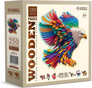 Wooden City Colorful Eagle Wood (250 pieces)