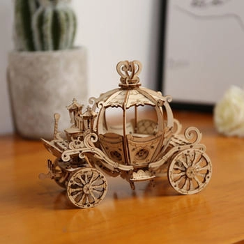 ROBOTIME Pumpkin Cart 3D Wood (182 pieces)
