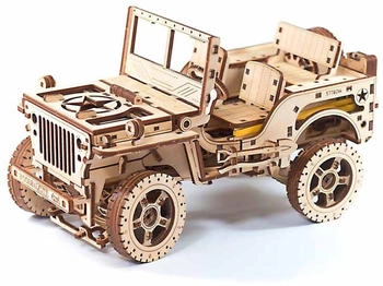 Wooden City Jeep 3D Wood (500 to 750 pieces)