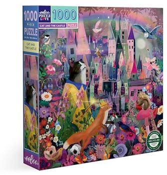 Eeboo Cat and the Castle (1000 pieces)