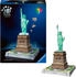 Ravensburger 3D Puzzle 108 Teile Iconics: Freiheitsstatue - mit Licht