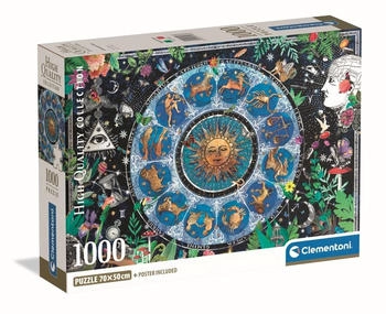 Clementoni Puzzle High Quality Collection Compact Astrologisches Horoskop