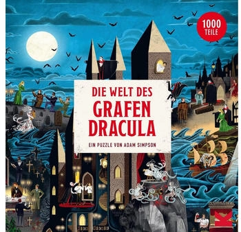 Laurence King Verlag Puzzle Die Welt des Grafen Dracula