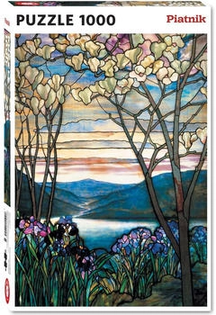 Piatnik PIATNIK Puzzle 1000 Teike L.C.Tiffany Magnolien und Iris
