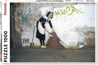 Piatnik Puzzle 5542 Banksy - Zimmerm&auml;dchen, 1000 Teile, ab 10 Jahre