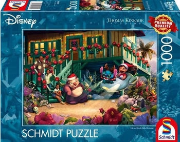 Schmidt-Spiele Disney Lilo and Stitch Aloha Christmas
