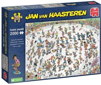 Jumbo Jan van Haasteren Skateboarden in der Bowl 2000 Teile